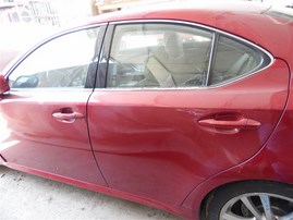 2006 Lexus IS250 Burgundy 2.5L AT #Z24715